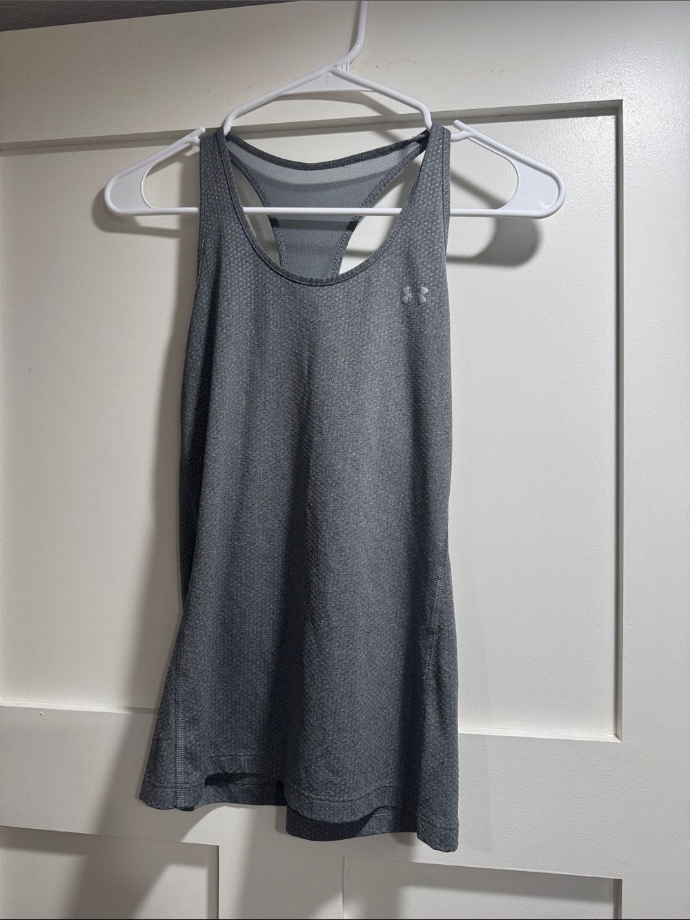 Under Armour Women's Dark Gray Racerback Training Tank